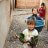 Paraguay children with shovel