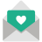 envelope with heart illustration