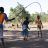 girls playing skip rope in malawi